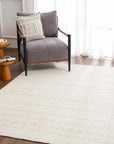 Bahar Cream Washable Area Rug