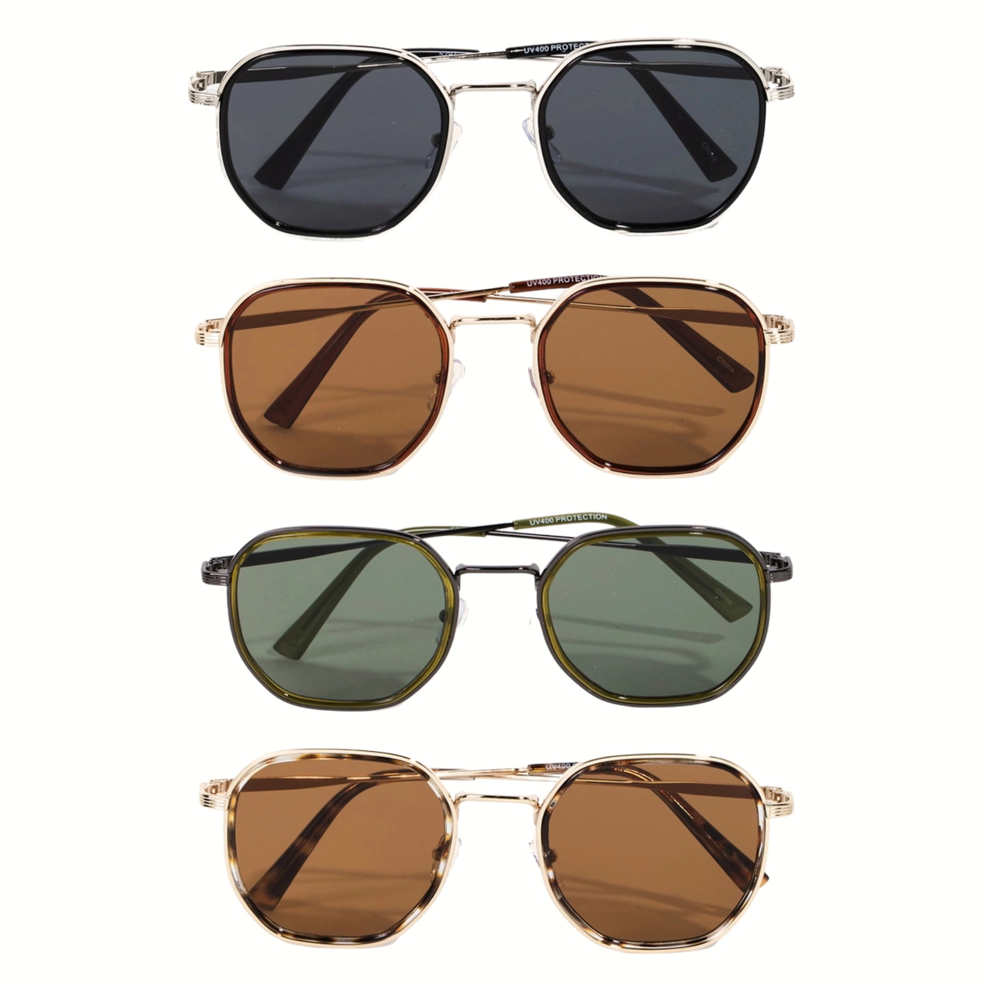 Metal Trim Sunglasses