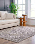 Albie Beige Area Rug