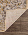 Anana Gold + Beige Area Rug