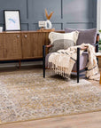 Anana Gold + Beige Area Rug