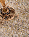 Anana Gold + Beige Area Rug