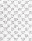 Atira Gray Checkered Area Rug