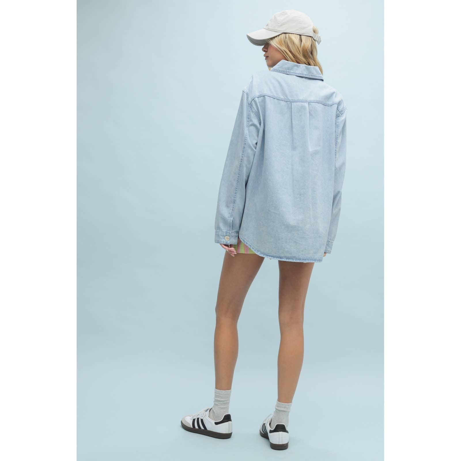 Mason Light Denim Shacket