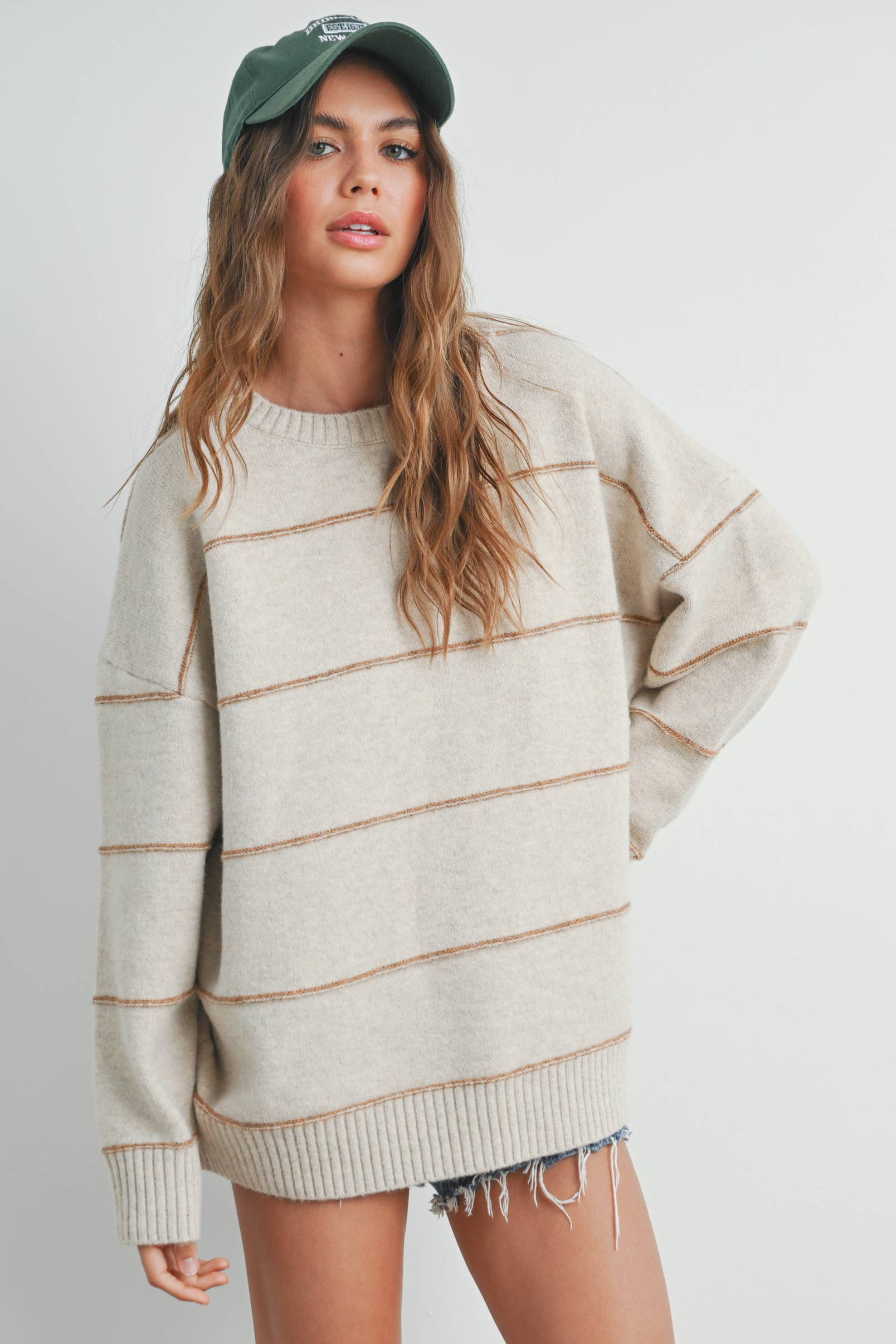 April Striped Sweater