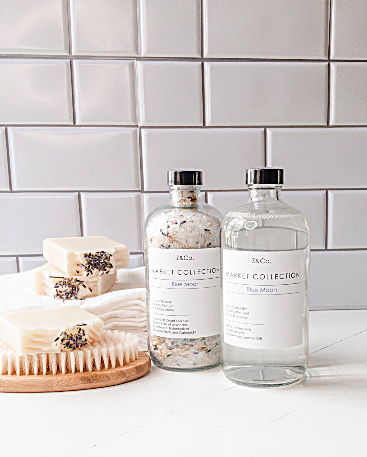 Market Collection  Blue moon Bubble Bath 16 oz.