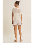 Melanie Fishnet Sweater - Cloth + Cabin