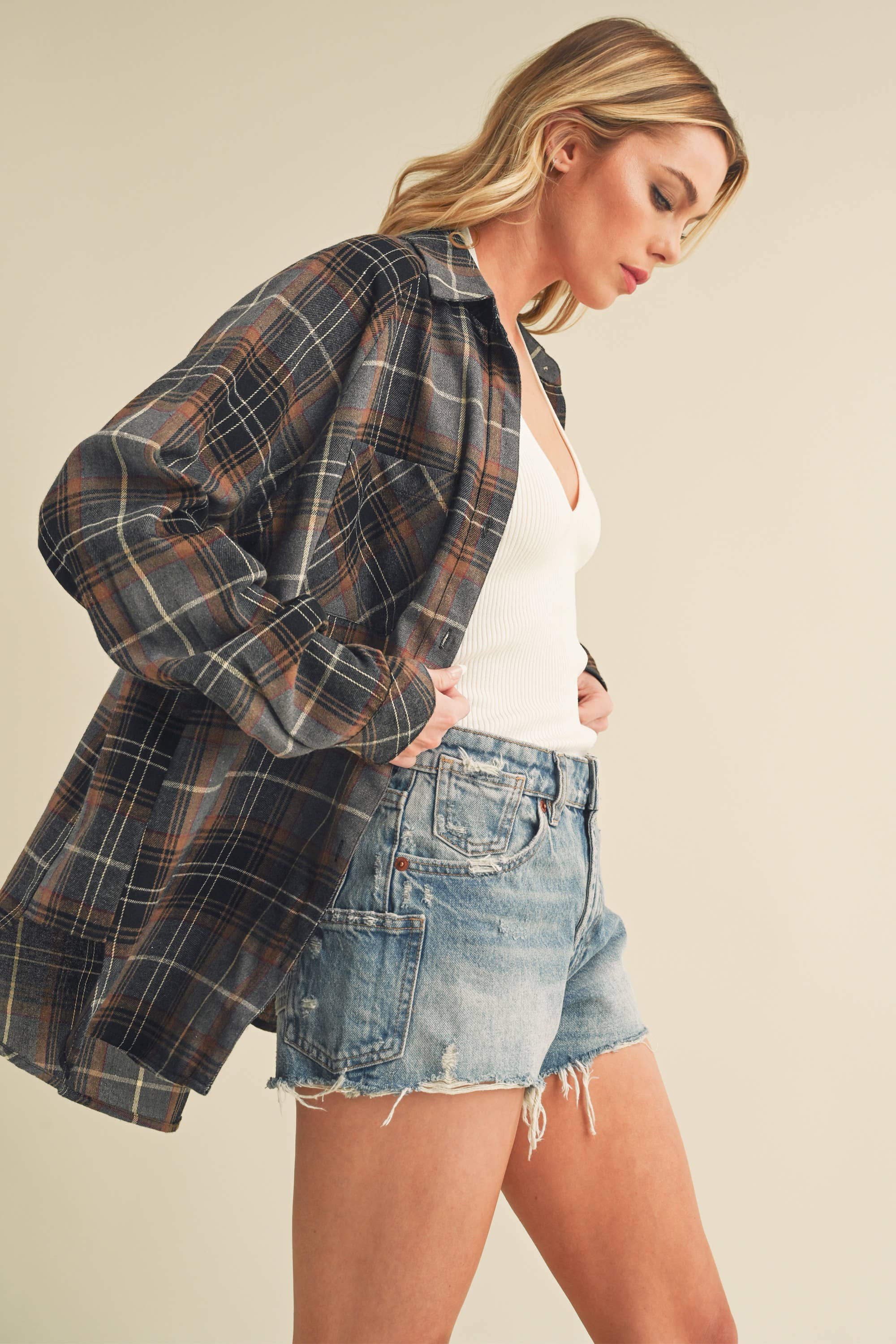 Katie Flannel Shirt