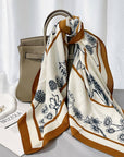 Floral Square Scarf