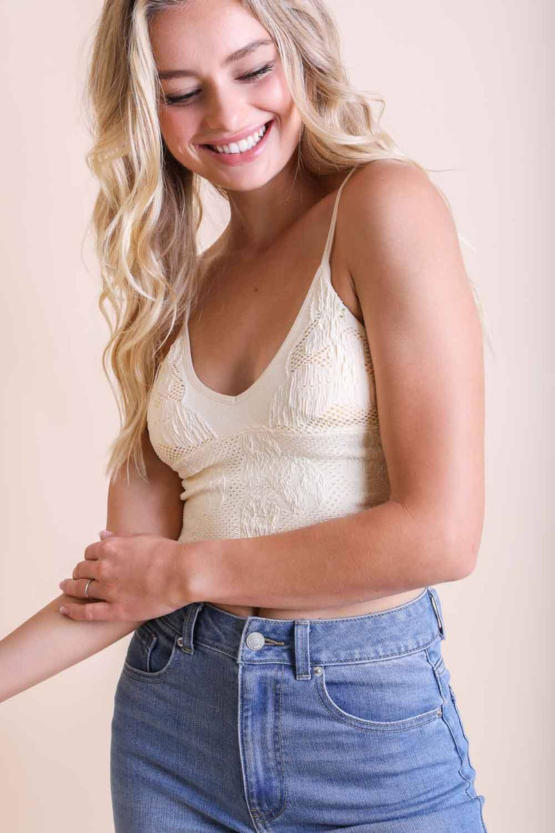 Ashlee Seamless Padded V Neck Brami 🎀