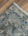 Ashton Grey Floral Rug