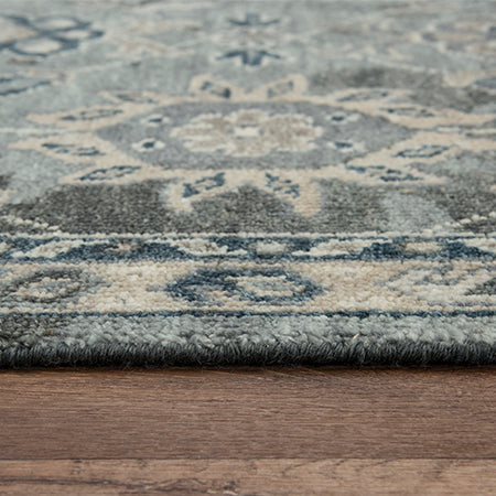Ashton Grey Floral Rug