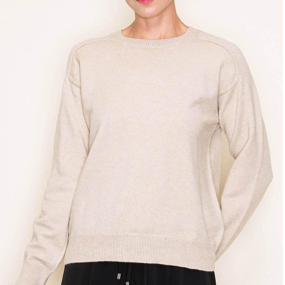 Lila Soft Crewneck Sweater
