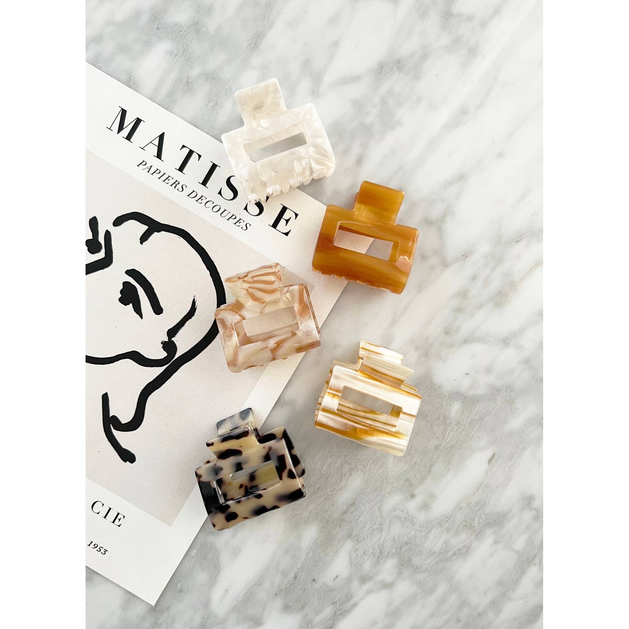 Camila Tortoise Hair Clips