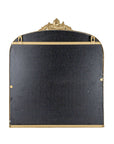 Aria Antique Vintage Brass Wall Mirror Metal