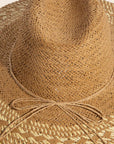 Two Tone Floppy Boho Straw Hat