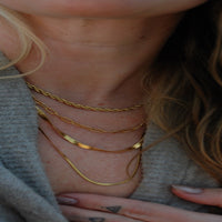 Juno Herringbone Necklace