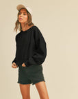 Jazmyn Cropped Sweatshirt