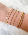 Dainty Gold Bracelets