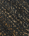 Bengal Black Dhurrie Rug