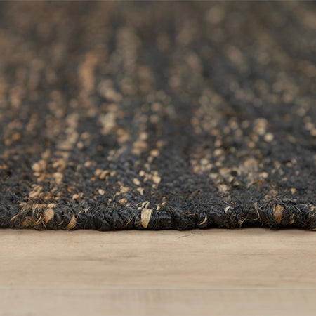 Bengal Black Dhurrie Rug