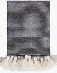 Kapri Throw Blanket / Black