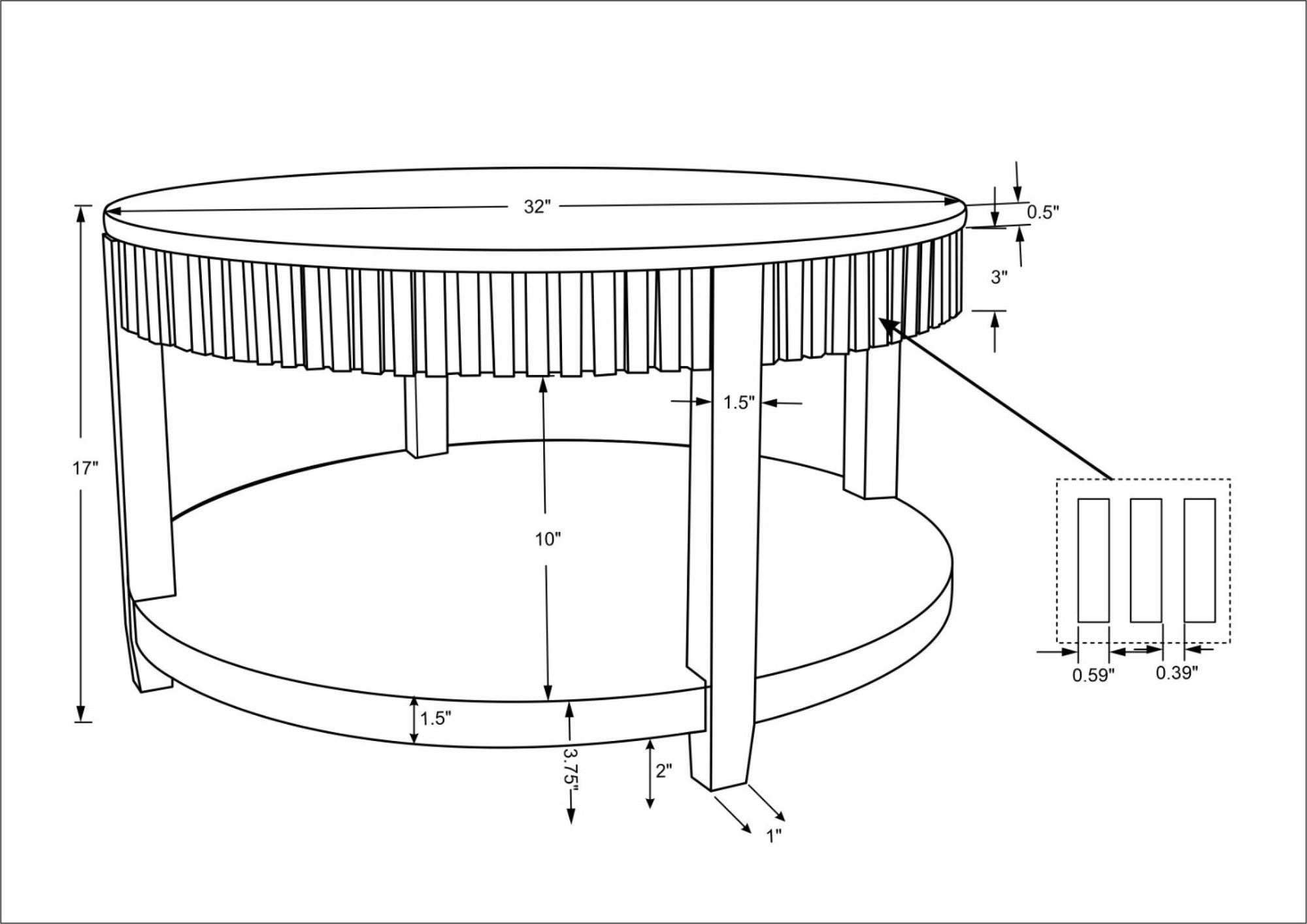Rosemary Coffee Table