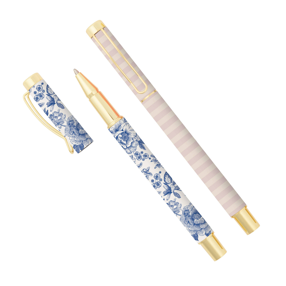Blue Delft Metal Pen Set - Cloth + Cabin