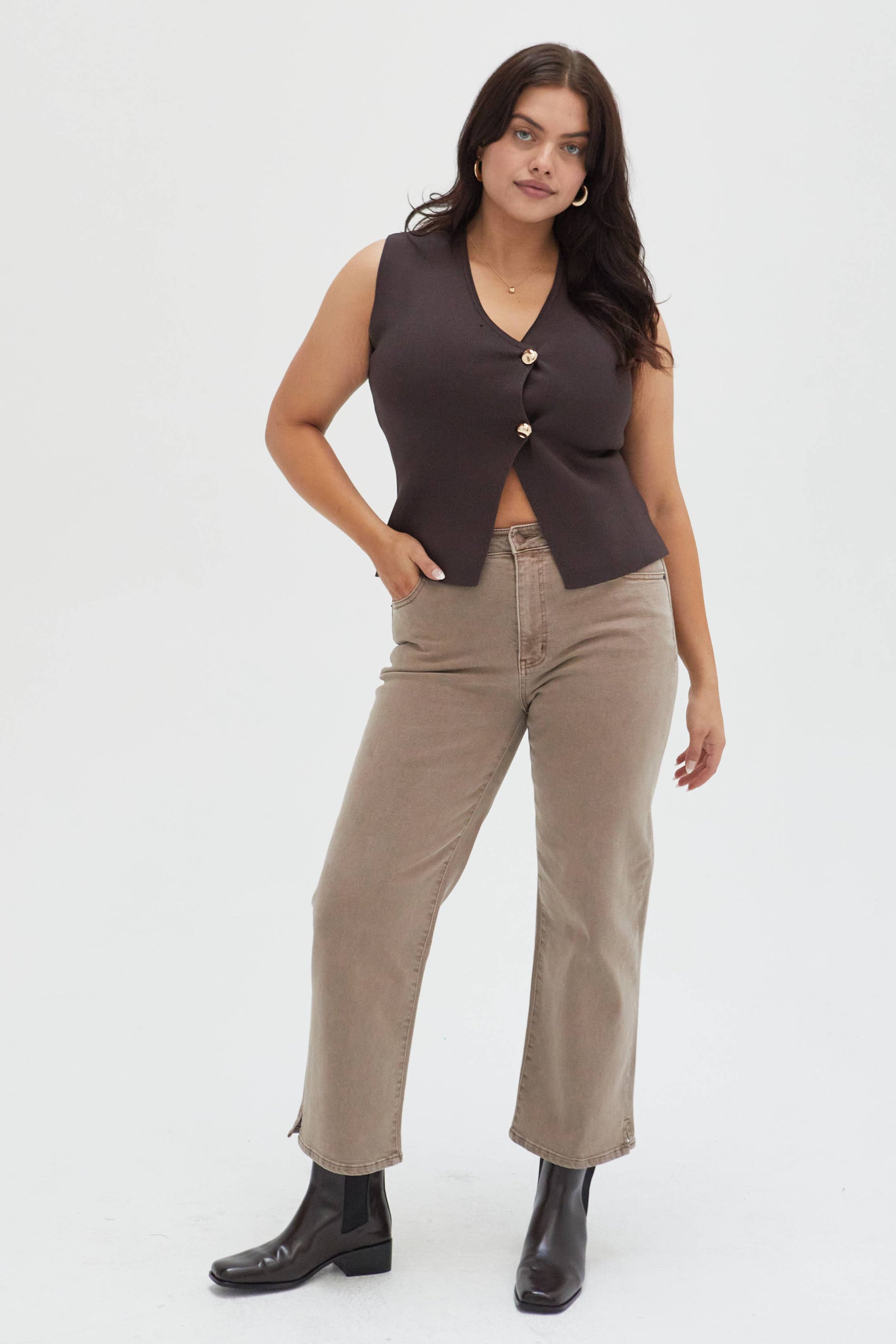 Addington Ankle Mid Rise Jean