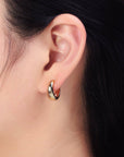 Dainty Huggie Earring