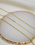 Ava Gold Round Chain Link Bracelet