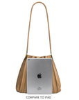Carrie Tan Pleated Vegan Shoulder Bag - Cloth + Cabin