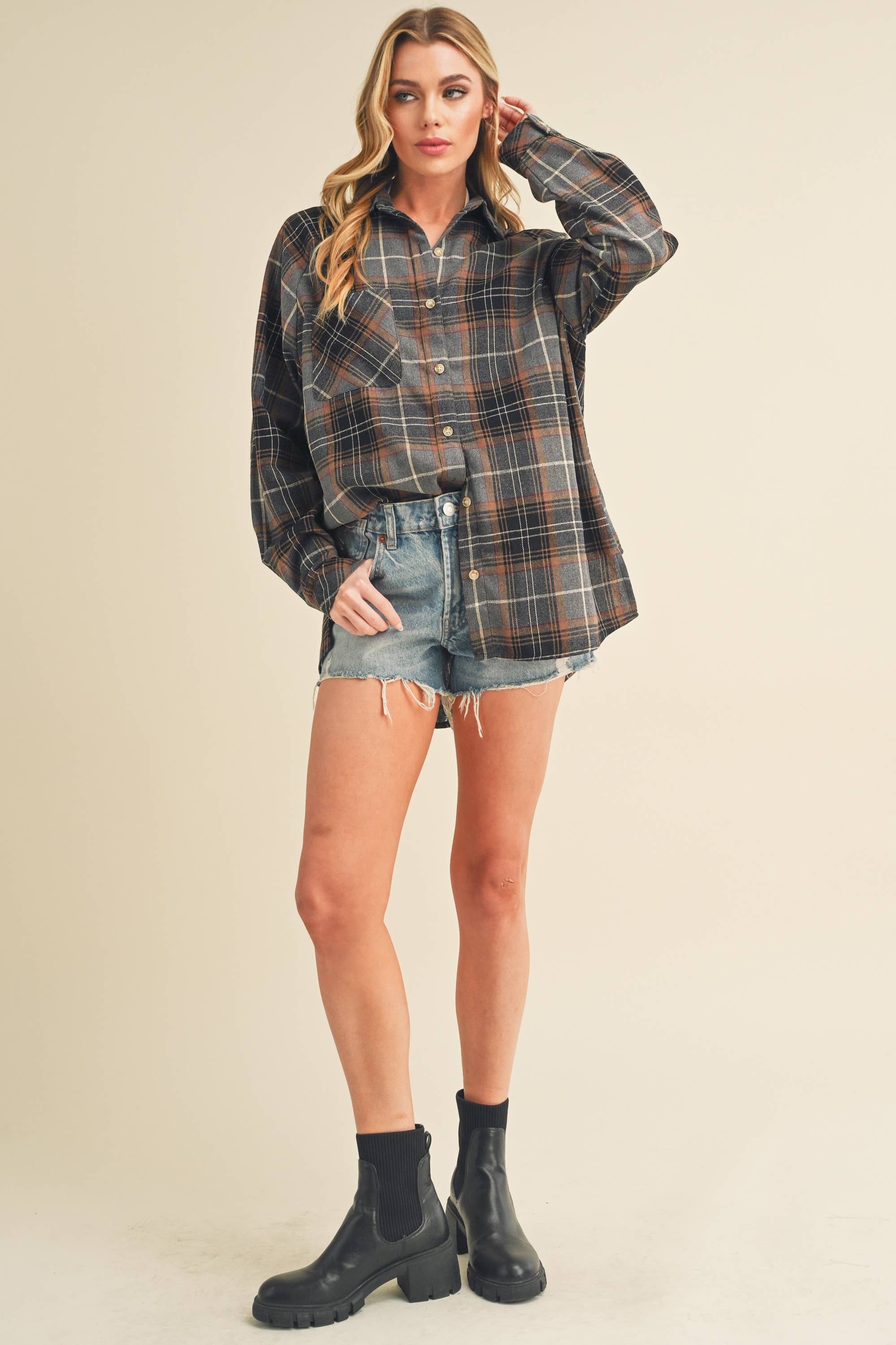 Katie Flannel Shirt