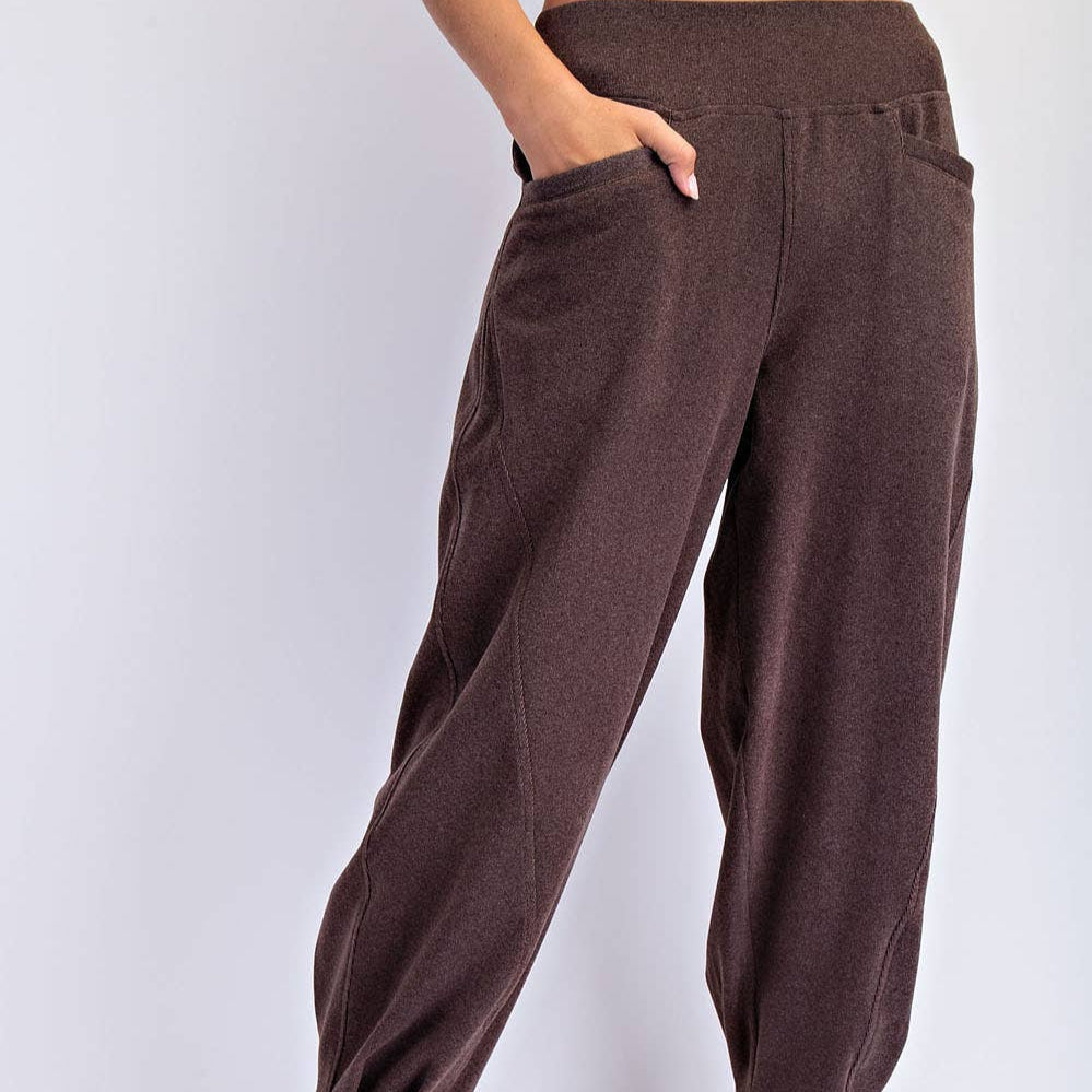 Tara Ribbed Cocoon Pant