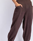 Tara Ribbed Cocoon Pant