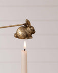 Gold Rabbit Candle Snuffer