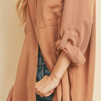 Apricot Oversized Shirt