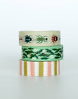 Entomologist Garden Washi Tape, Set of 3