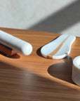 White Marble Mortar + Pestle
