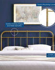 Alessia Twin Metal Headboard