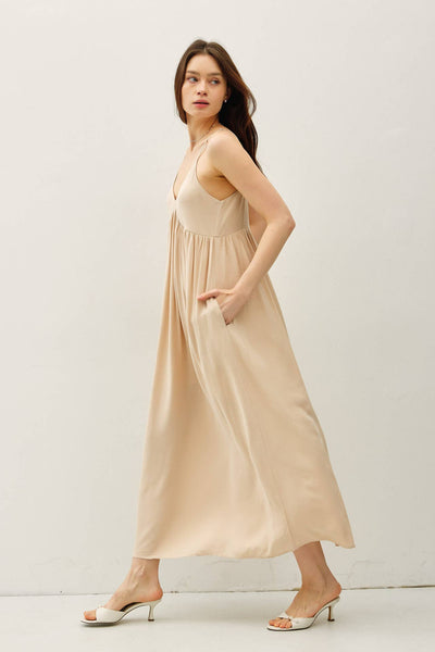 Breezy Baby Doll Maxi Dress - Cloth + Cabin