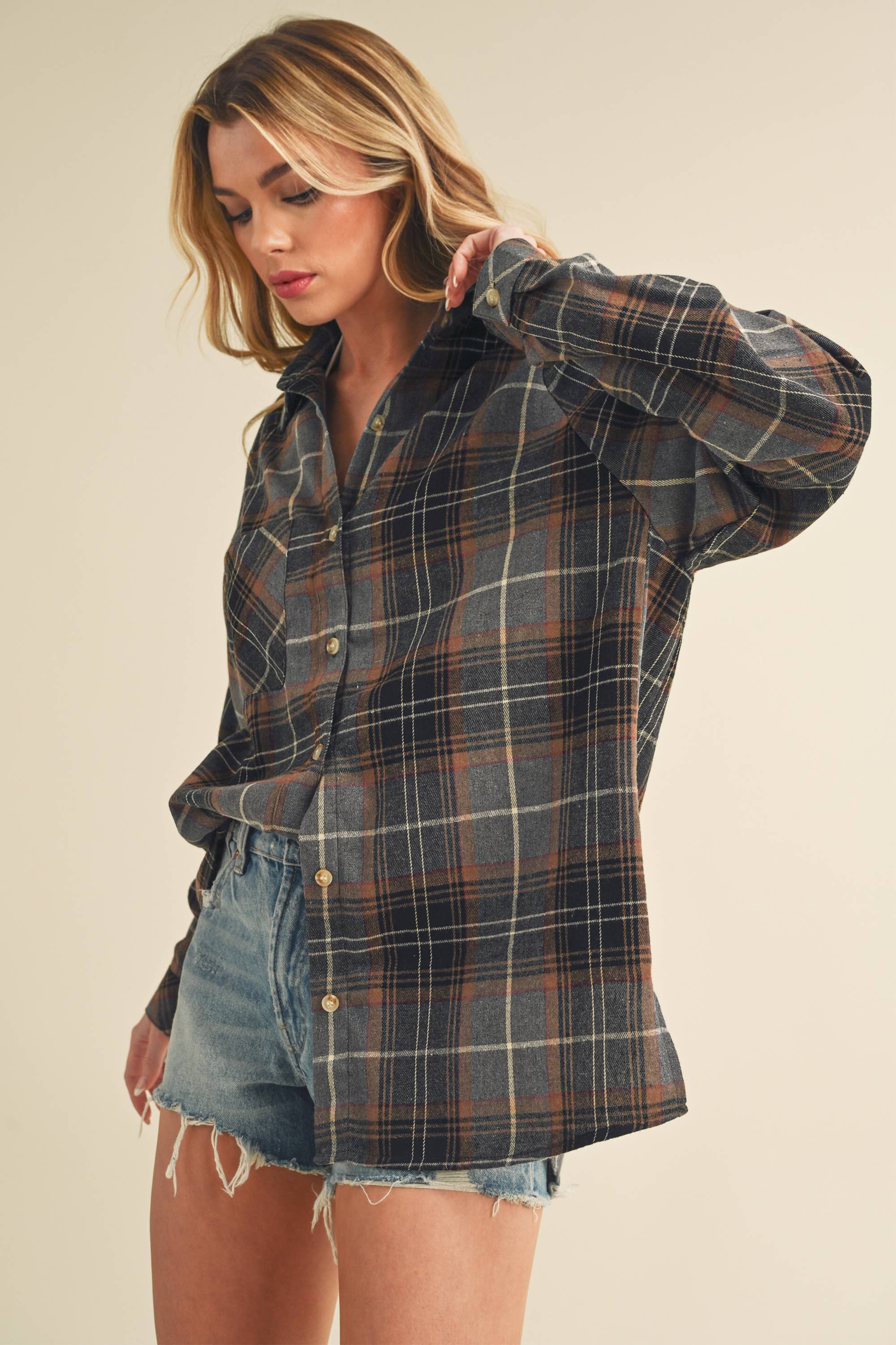 Katie Flannel Shirt