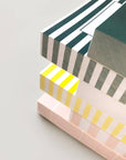 Peony Stripe Chunky Notepad