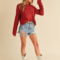 Adela Cable Knit Sweater