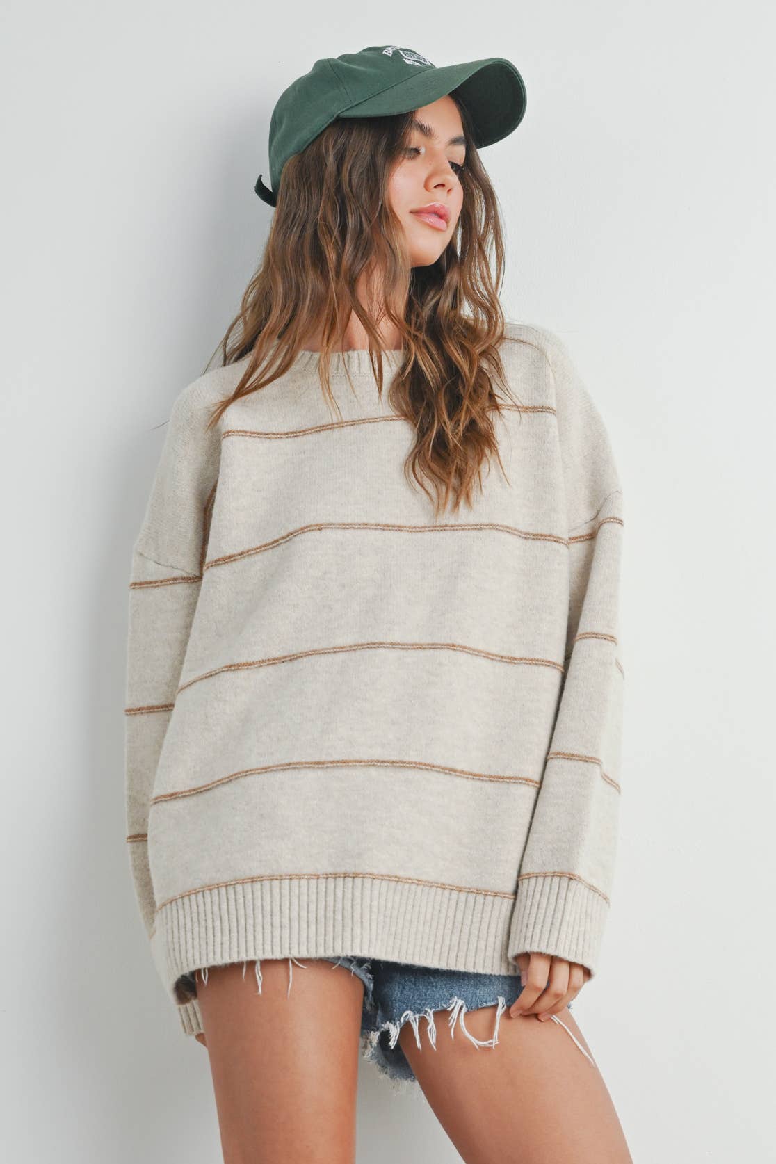 April Striped Sweater