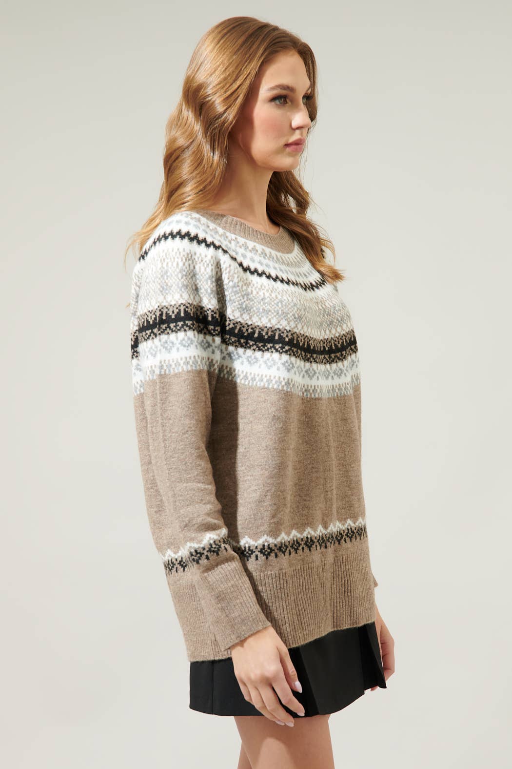 McNeal Fair Isle Crewneck Sweater