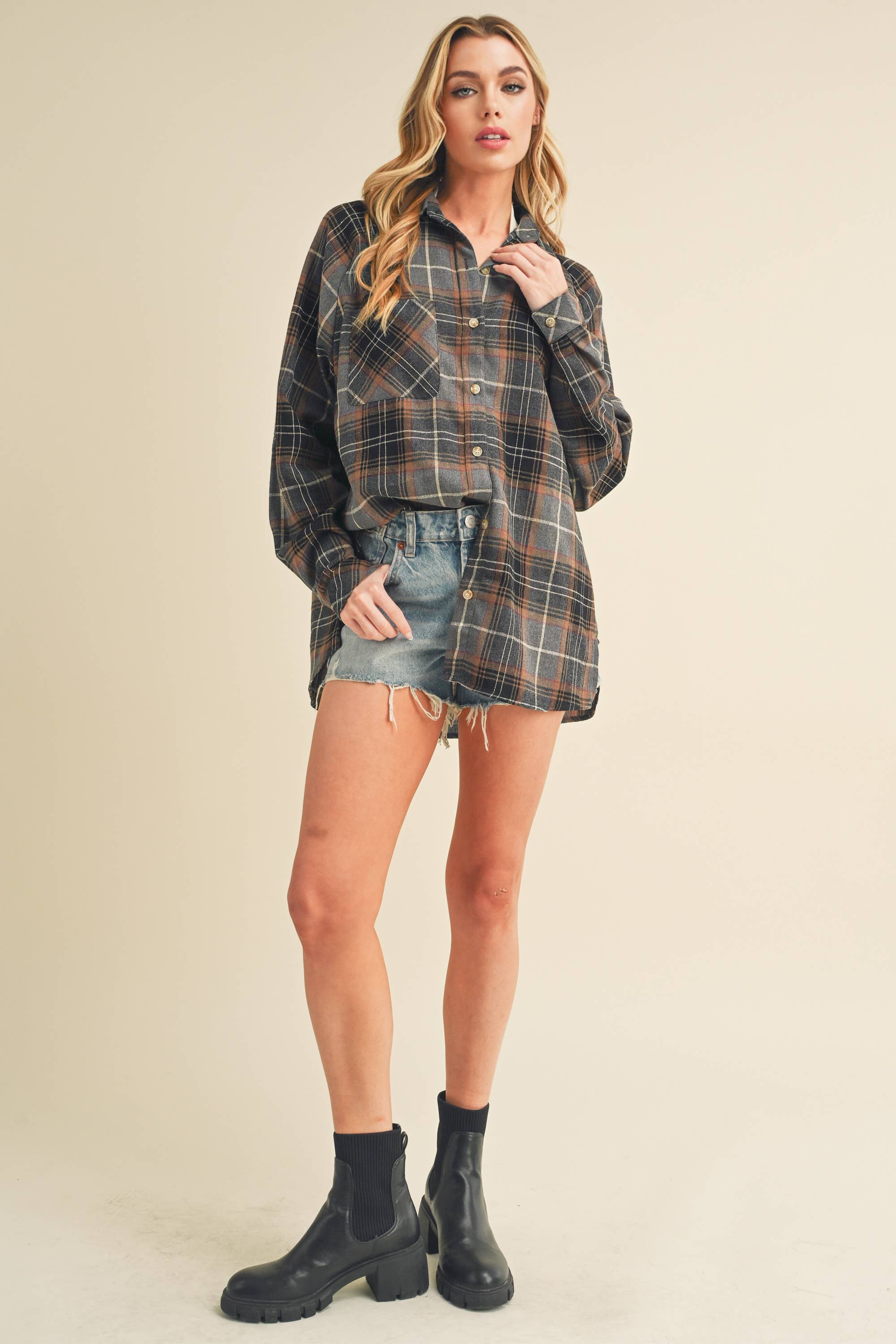 Katie Flannel Shirt