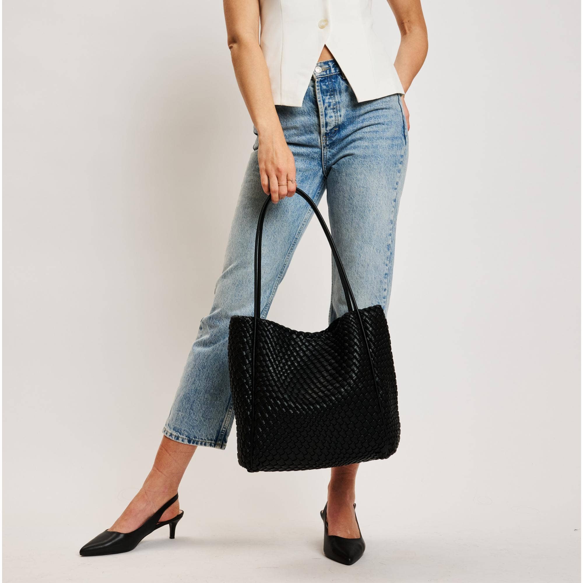 Gladys Woven Tote