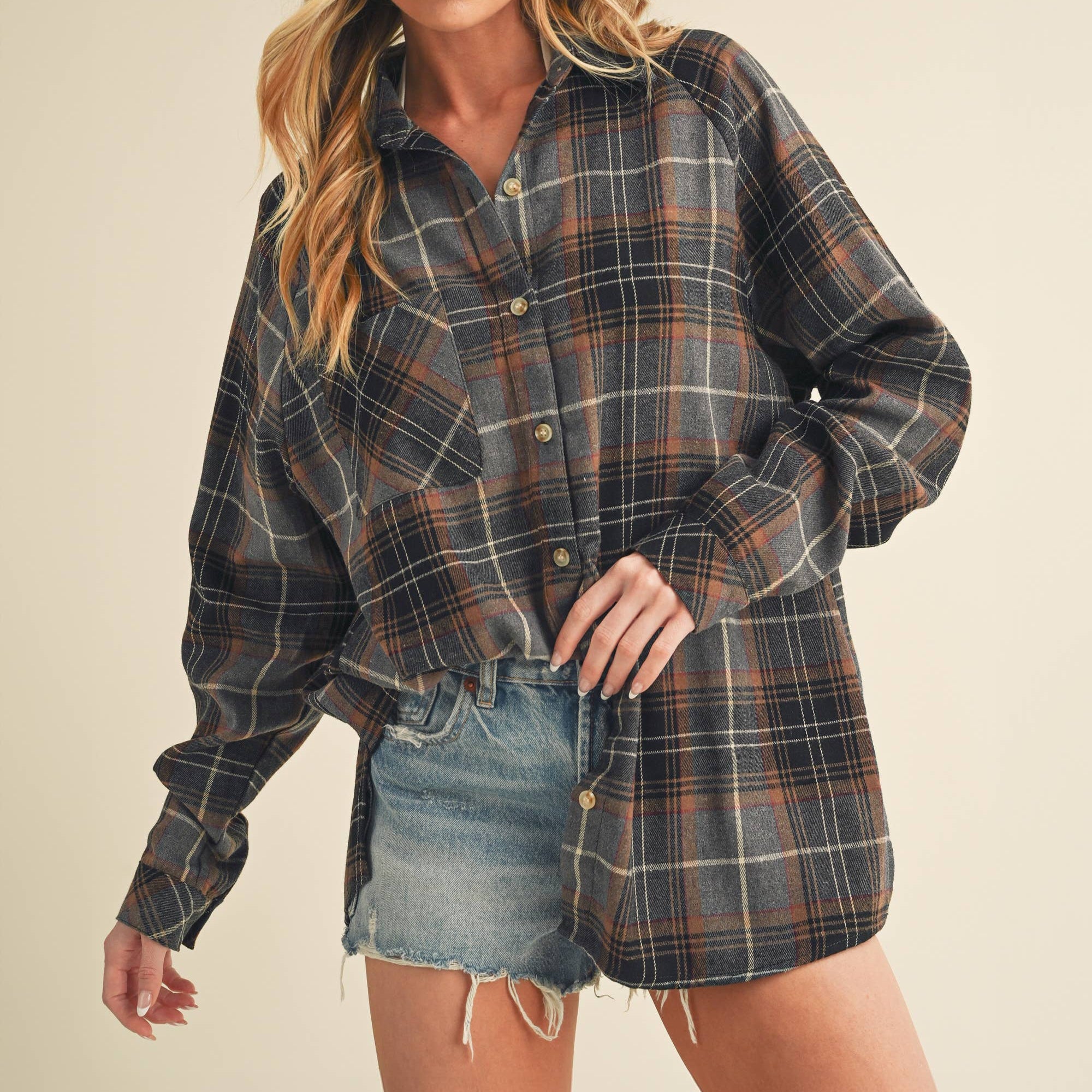 Katie Flannel Shirt