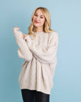 Clara Soft Cable Knit Sweater